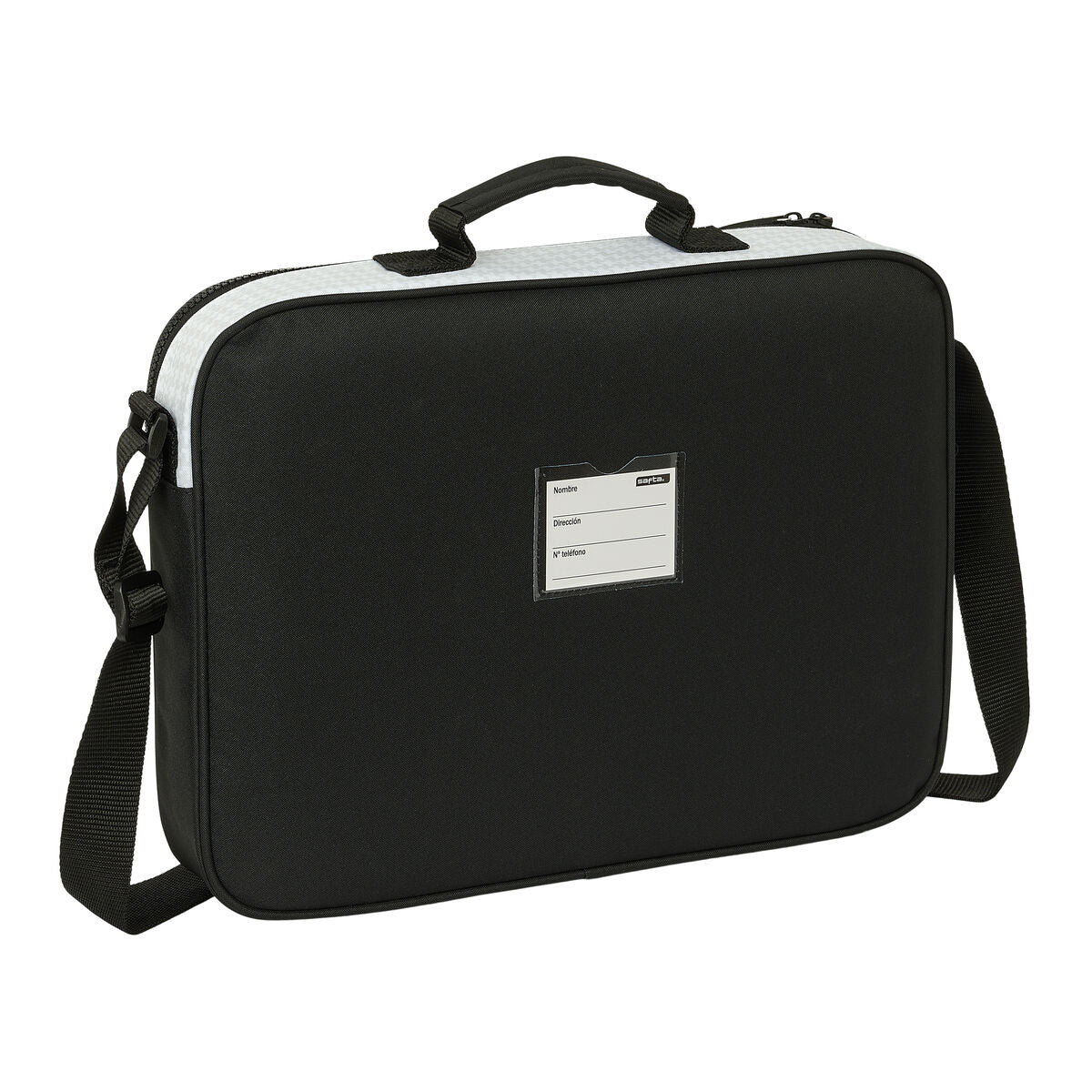 ghiozdan de școală Real Madrid C.F. Alb Gri 38 x 28 x 6 cm - Birou și papetărie, Material școlar și educațional