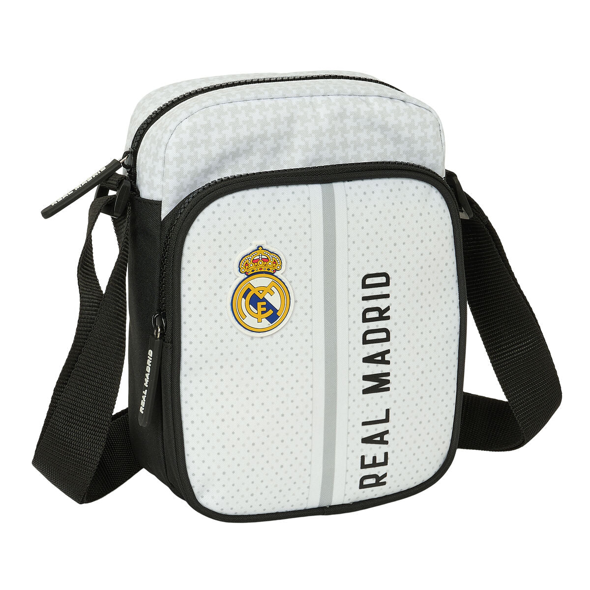 Geantă Bandulieră Real Madrid C.F. Alb Gri 16 x 22 x 6 cm - Bagaje, Genți de mână
