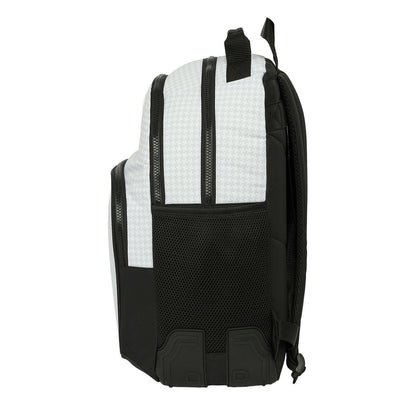 Ghiozdan Real Madrid C.F. 24/25 Alb Gri 32 x 42 x 15 cm - Birou și papetărie, Material școlar și educațional