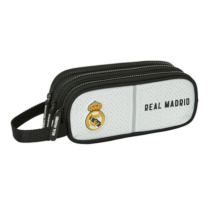 Penar triplu Real Madrid C.F. Alb Gri 21 x 8.5 x 7 cm - Birou și papetărie, Material școlar și educațional