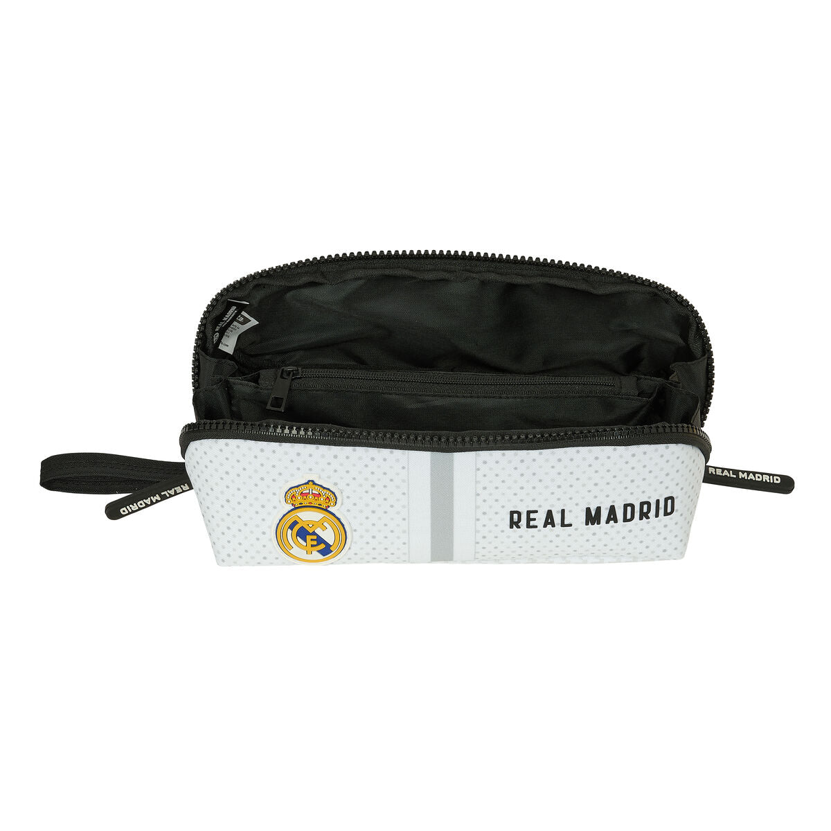 Geantă Universală Real Madrid C.F. Alb Gri 20 x 8 x 8 cm - Birou și papetărie, Material școlar și educațional