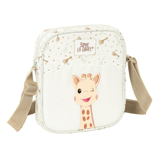 Geantă Bandulieră Sophie la Girafe Bej 16 x 18 x 4 cm - Bagaje, Genți de mână