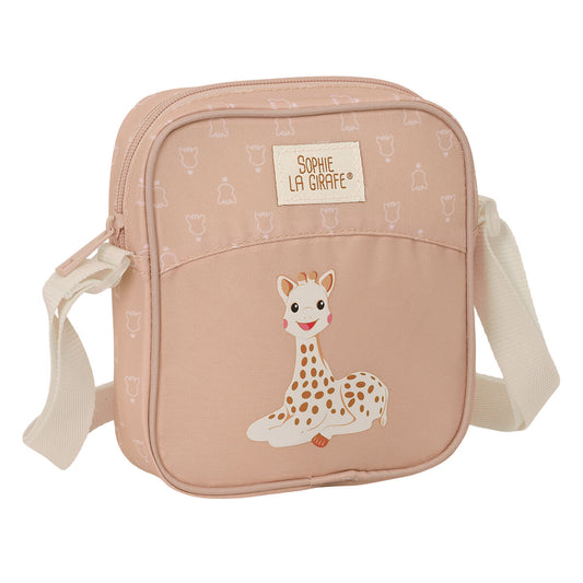 Geantă Bandulieră Sophie la Girafe Bej 16 x 18 x 4 cm - Bagaje, Genți de mână