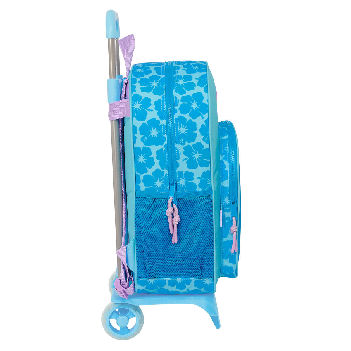 Ghiozdan cu Roți Lilo & Stitch Hawaii Albastru 33 x 42 x 14 cm - Birou și papetărie, Material școlar și educațional
