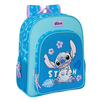 Ghiozdan Lilo & Stitch Hawaii Albastru 32 x 38 x 12 cm - Birou și papetărie, Material școlar și educațional