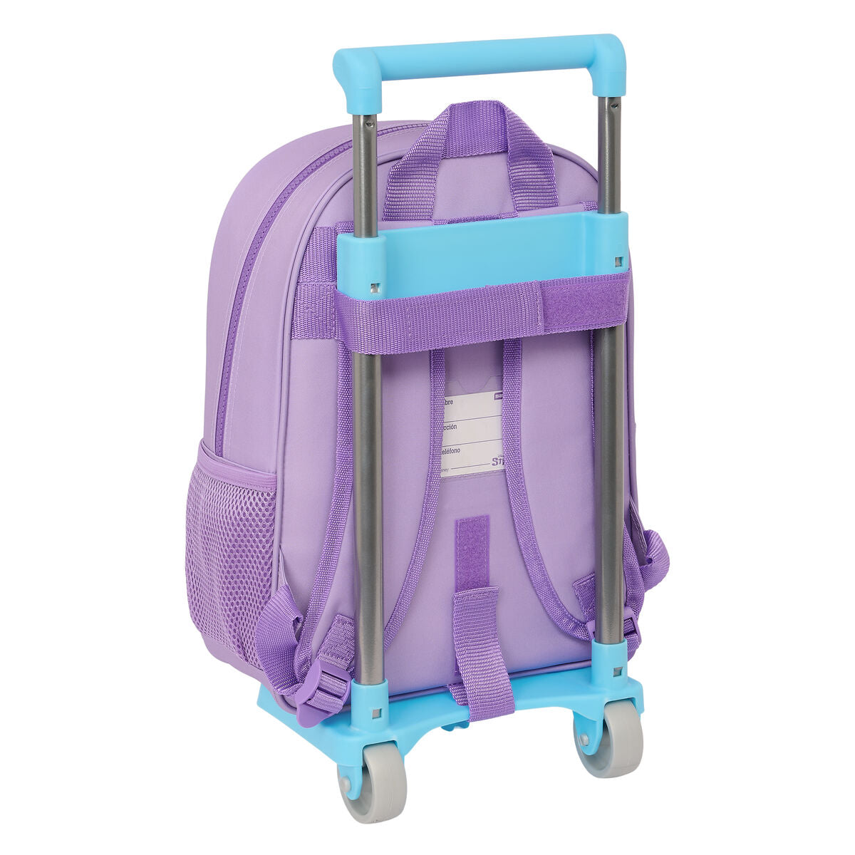 Ghiozdan cu Roți Stitch Sweet Albastru Liliachiu 26 x 11 x 67 cm 26 x 34 x 11 cm - Birou și papetărie, Material școlar și educațional