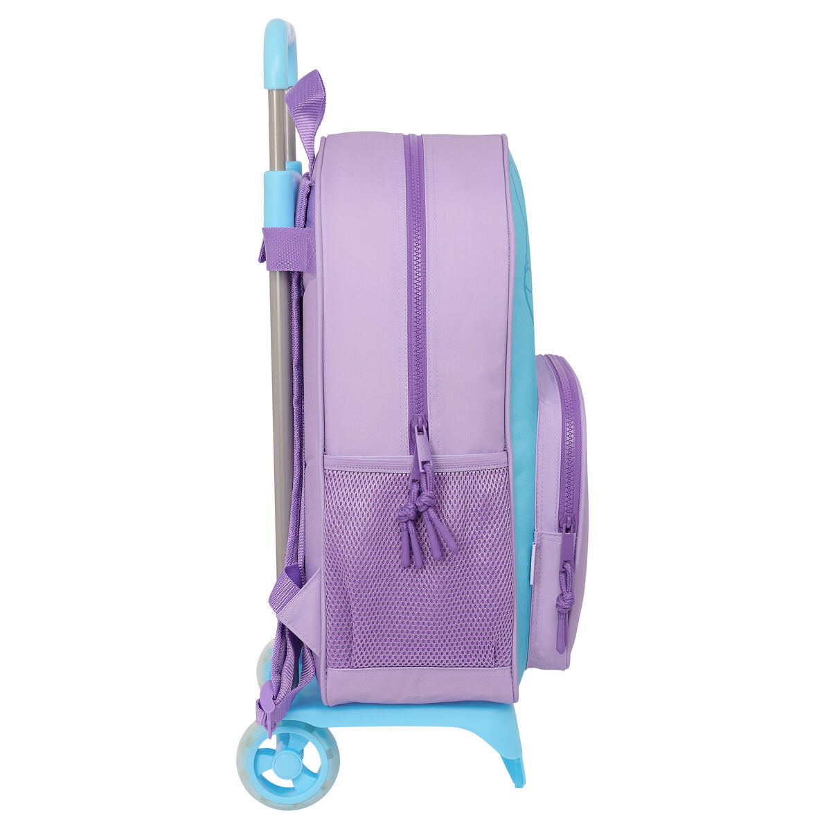 Ghiozdan cu Roți Stitch Sweet Albastru Liliachiu 33 x 42 x 14 cm - Birou și papetărie, Material școlar și educațional