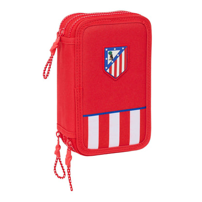 Penar Triplu Atlético Madrid Roșu 12,5 x 19,5 x 5,5 cm 36 Piese - Birou și papetărie, Material școlar și educațional