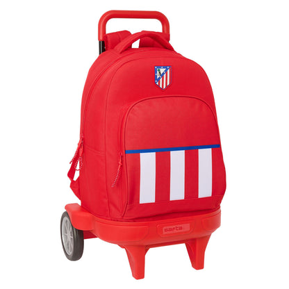 Ghiozdan cu Roți Atlético Madrid Roșu 33 x 45 x 22 cm - Birou și papetărie, Material școlar și educațional