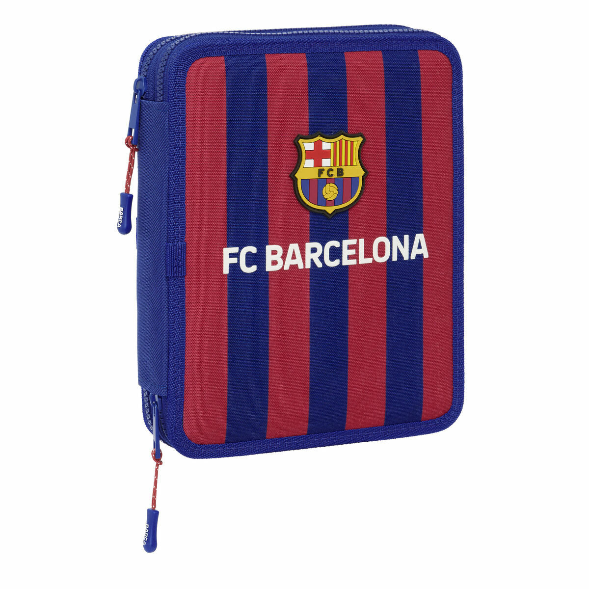 Creion dublu F.C. Barcelona 24/25 Castaniu Bleumarin - Birou și papetărie, Material școlar și educațional
