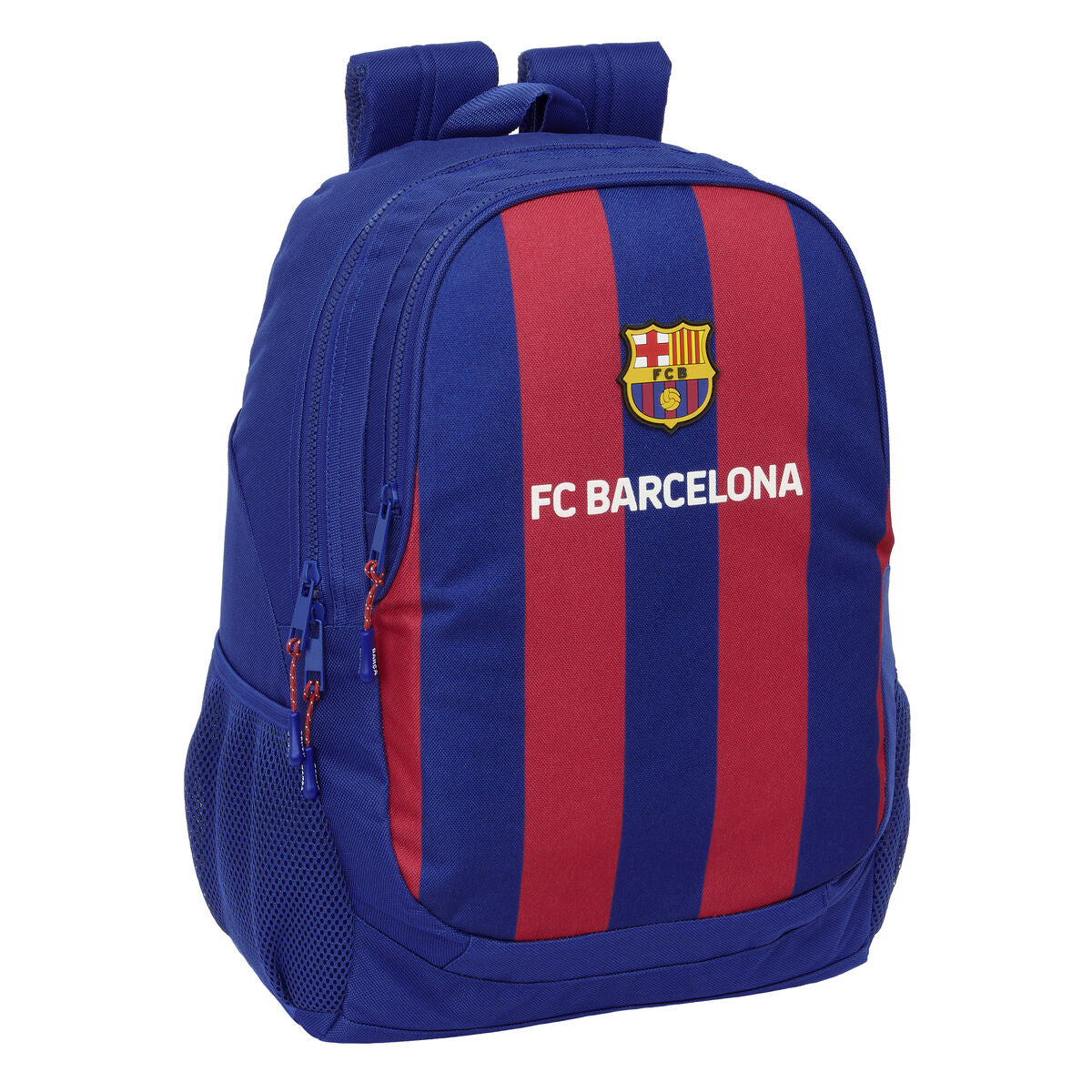 Ghiozdan F.C. Barcelona 24/25 Castaniu Bleumarin 32 x 44 x 16 cm - Birou și papetărie, Material școlar și educațional