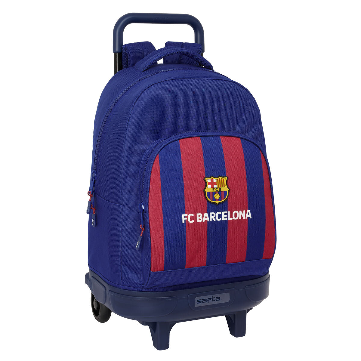 Ghiozdan cu Roți F.C. Barcelona 24/25 Castaniu Bleumarin 33 x 45 x 22 cm - Birou și papetărie, Material școlar și educațional