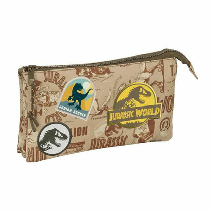 Penar triplu Jurassic World 22 x 12 x 3 cm - Birou și papetărie, Material școlar și educațional