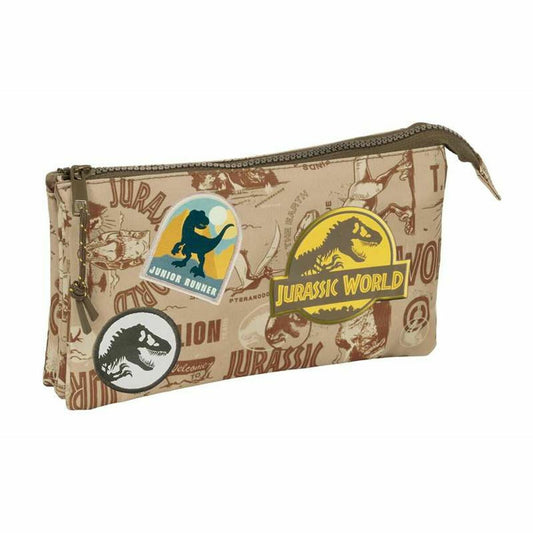Penar triplu Jurassic World 22 x 12 x 3 cm - Birou și papetărie, Material școlar și educațional