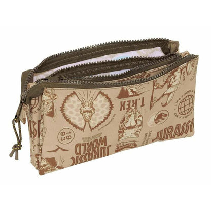 Penar triplu Jurassic World 22 x 12 x 3 cm - Birou și papetărie, Material școlar și educațional