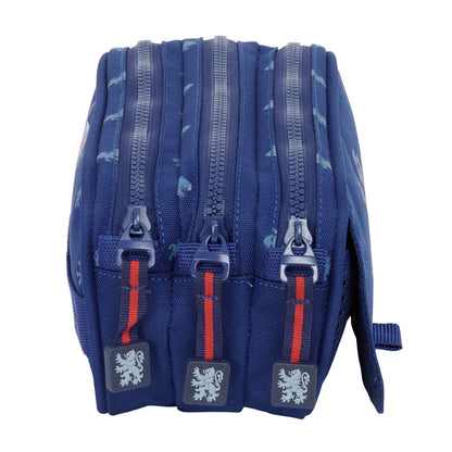 Penar triplu Harry Potter Captain Bleumarin 21,5 x 10 x 8 cm - Birou și papetărie, Material școlar și educațional