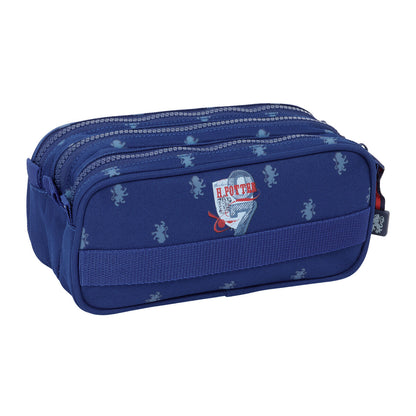 Penar triplu Harry Potter Captain Bleumarin 21,5 x 10 x 8 cm - Birou și papetărie, Material școlar și educațional