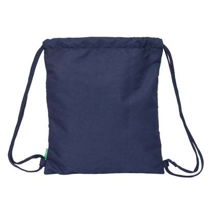 Geantă Rucsac cu Bretele Benetton Flag Bleumarin 35 x 40 x 1 cm - Birou și papetărie, Material școlar și educațional