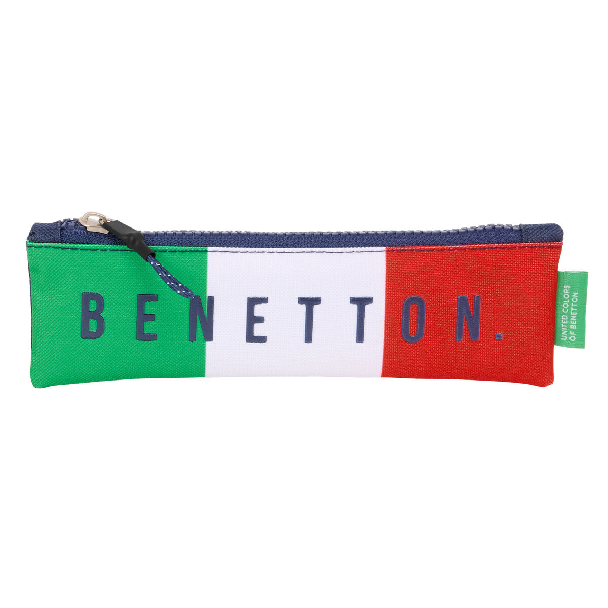 Geantă Universală Benetton Flag Bleumarin 20 x 6 x 1 cm - Birou și papetărie, Material școlar și educațional