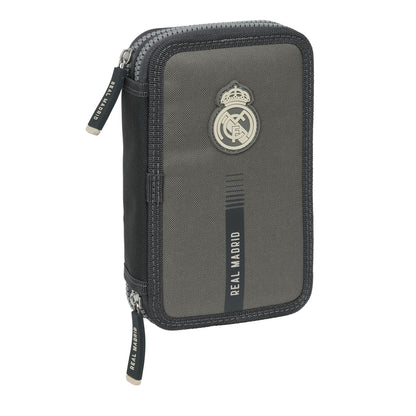 Geantă Universală Real Madrid C.F. Gri 12.5 x 19.5 x 4 cm 29 Piese - Birou și papetărie, Material școlar și educațional