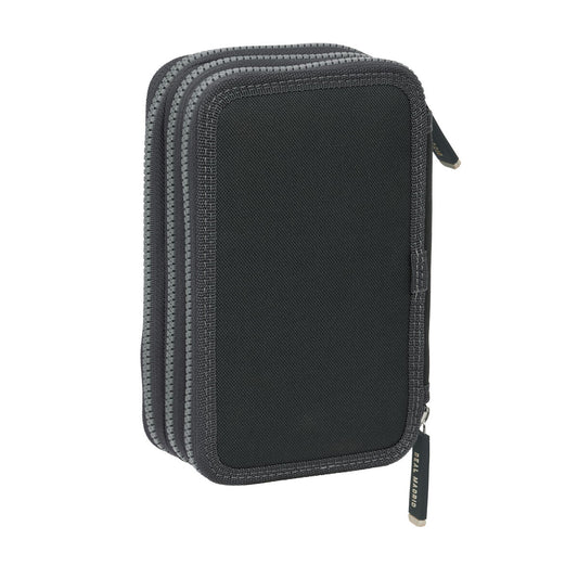 Geantă Universală Real Madrid C.F. Gri 12,5 x 19,5 x 5,5 cm 37 Piese - Birou și papetărie, Material școlar și educațional