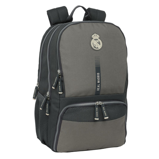 Ghiozdan Real Madrid C.F. Gri 30 x 42 x 17 cm - Birou și papetărie, Material școlar și educațional