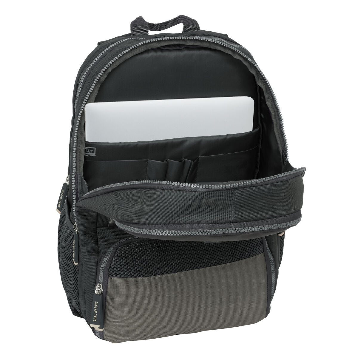 Ghiozdan Real Madrid C.F. Gri 30 x 42 x 17 cm - Birou și papetărie, Material școlar și educațional