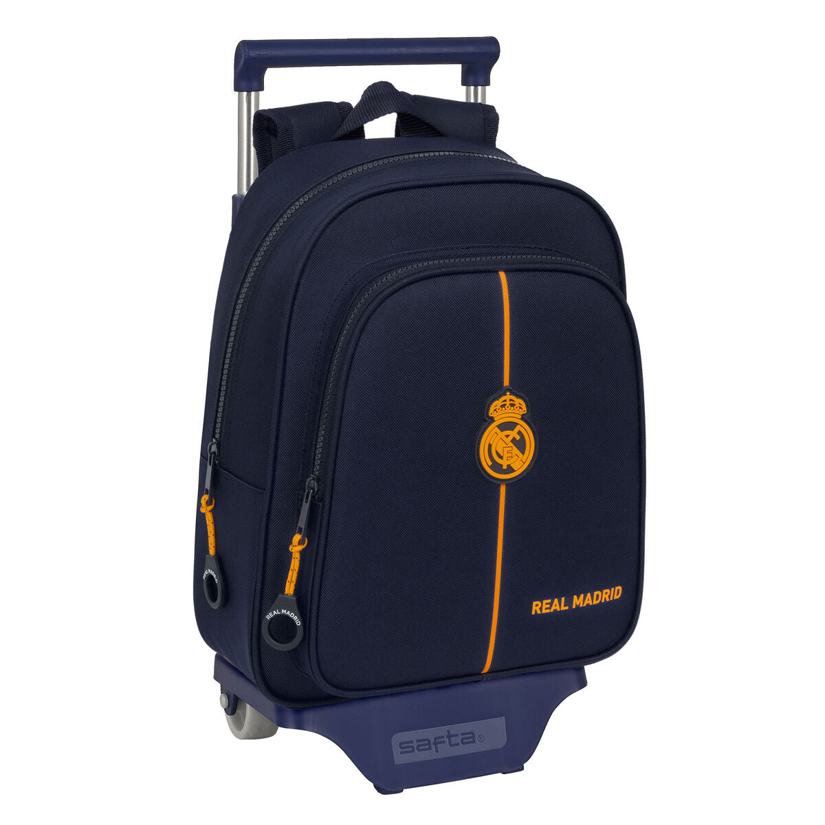 Ghiozdan cu Roți Real Madrid C.F. 2nd Kit 24/25 Bleumarin 27 x 33 x 10 cm - Birou și papetărie, Material școlar și educațional