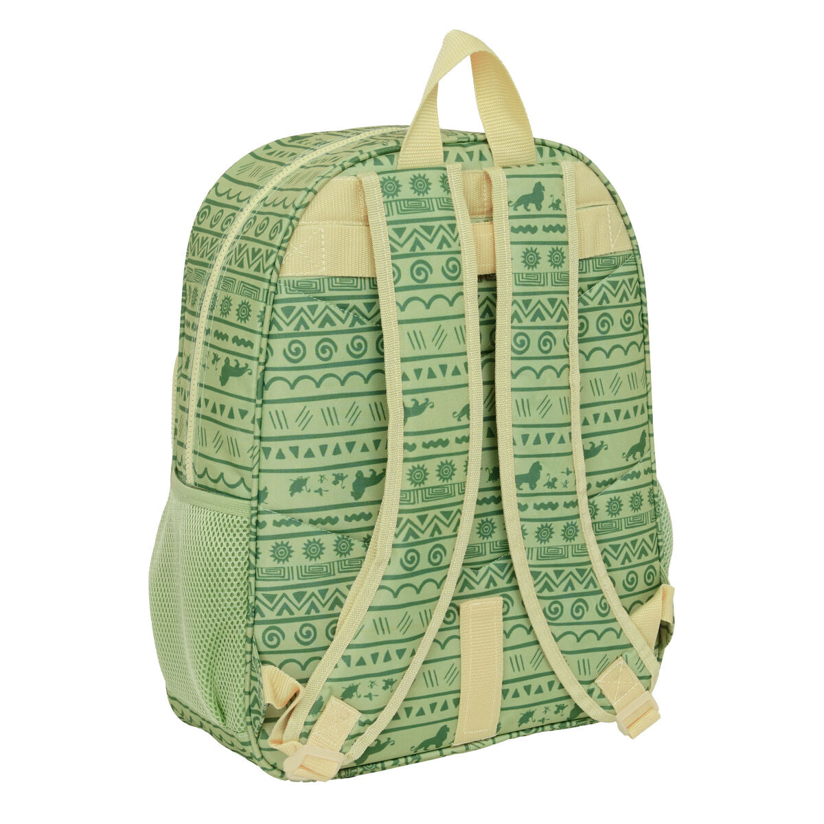 Ghiozdan Mufasa Verde Bej 33 x 42 x 14 cm - Birou și papetărie, Material școlar și educațional
