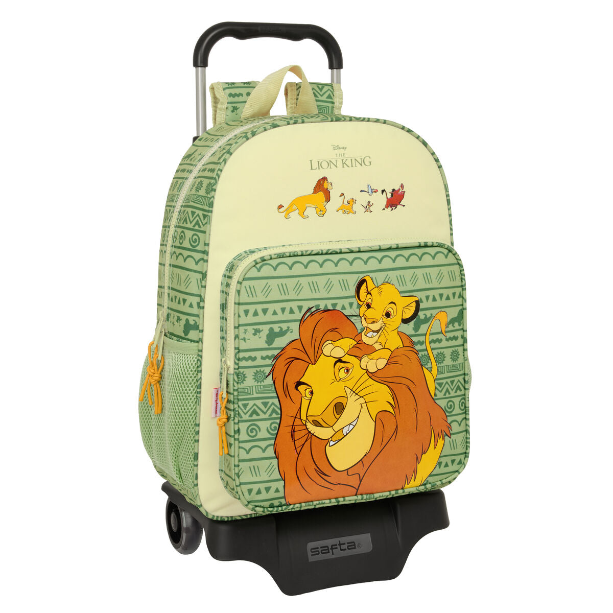 Ghiozdan cu Roți Mufasa Verde Bej 33 x 42 x 14 cm - Birou și papetărie, Material școlar și educațional