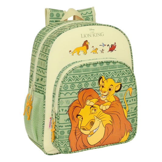 Ghiozdan Mufasa Verde Bej 32 x 38 x 12 cm - Birou și papetărie, Material școlar și educațional