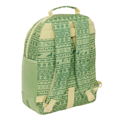 Ghiozdan Mufasa Verde Bej 32 x 42 x 15 cm - Birou și papetărie, Material școlar și educațional
