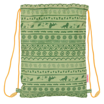 Geantă Rucsac cu Bretele Mufasa Verde Bej 26 x 34 x 1 cm - Birou și papetărie, Material școlar și educațional