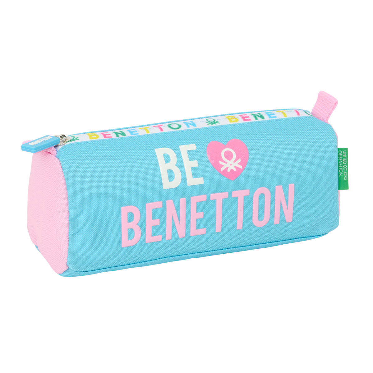 Geantă Universală Benetton Unique Roz Turquoise 21 x 8 x 7 cm - Birou și papetărie, Material școlar și educațional