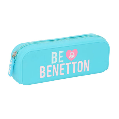 Geantă Universală Benetton Unique Roz Turquoise 18.5 x 7.5 x 5.5 cm - Birou și papetărie, Material școlar și educațional