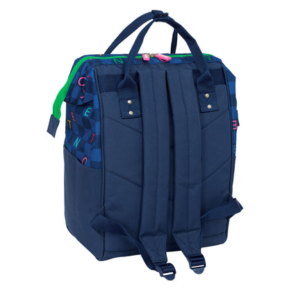 Ghiozdan Benetton benetton Bleumarin 27 x 40 x 19 cm - Birou și papetărie, Material școlar și educațional