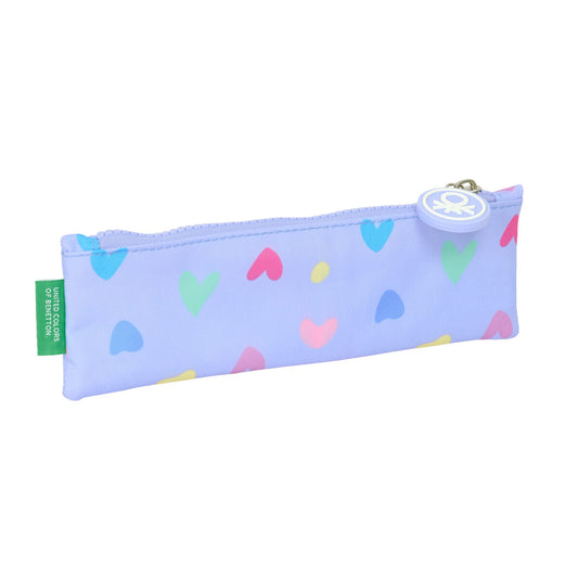 Geantă Universală Benetton Lila Liliachiu 20 x 6 x 1 cm - Birou și papetărie, Material școlar și educațional