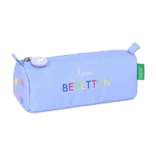 Geantă Universală Benetton Lila Liliachiu 21 x 8 x 7 cm - Birou și papetărie, Material școlar și educațional