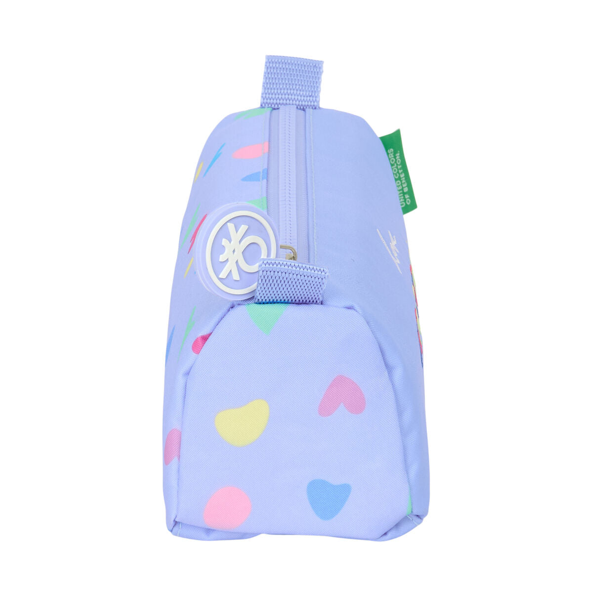 Geantă Universală Benetton Lila Liliachiu 21 x 8 x 7 cm - Birou și papetărie, Material școlar și educațional