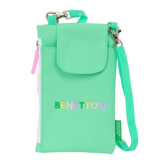 Geantă pentru mobil Benetton Mint Verde - Bagaje, Genți de mână