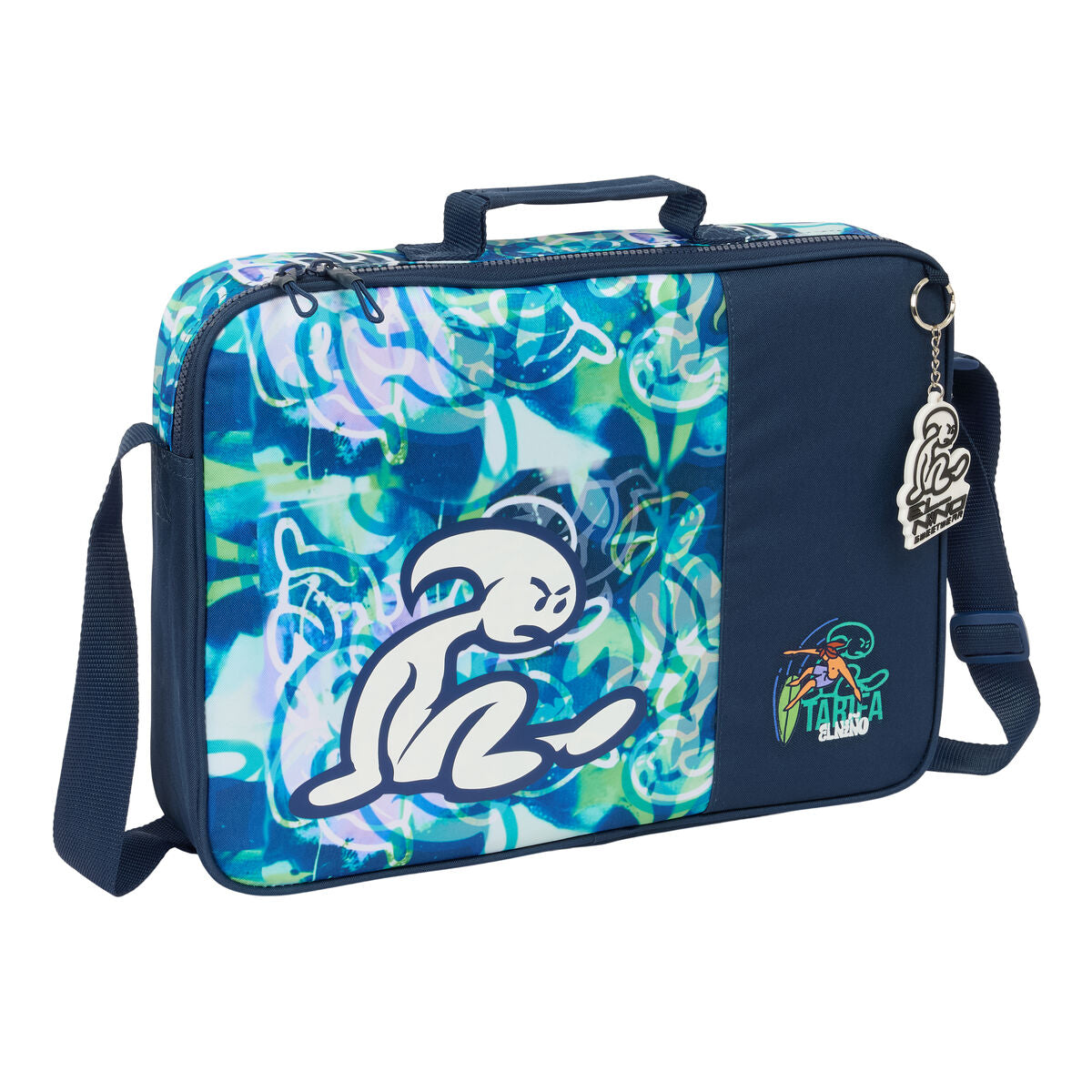 ghiozdan de școală El Niño Kook Bleumarin 38 x 28 x 6 cm - Birou și papetărie, Material școlar și educațional