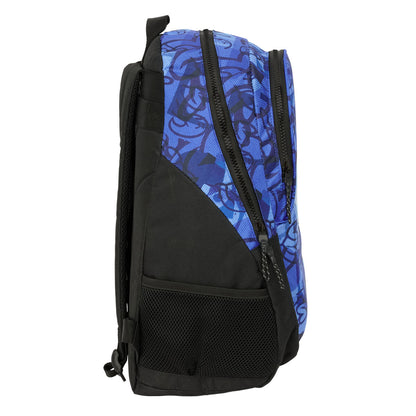 Ghiozdan El Niño Roller Albastru Negru 32 x 44 x 16 cm - Birou și papetărie, Material școlar și educațional