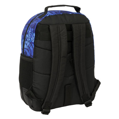 Ghiozdan El Niño Roller Albastru Negru 32 x 42 x 15 cm - Birou și papetărie, Material școlar și educațional