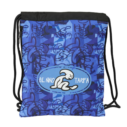 Geantă Rucsac cu Bretele El Niño Roller Albastru Negru 35 x 40 x 1 cm - Birou și papetărie, Material școlar și educațional