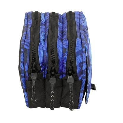 Penar triplu El Niño Roller Albastru Negru 21,5 x 10 x 8 cm - Birou și papetărie, Material școlar și educațional