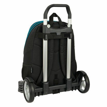 Ghiozdan cu Roți Kelme Iron Negru 32 x 44 x 16 cm - Birou și papetărie, Material școlar și educațional