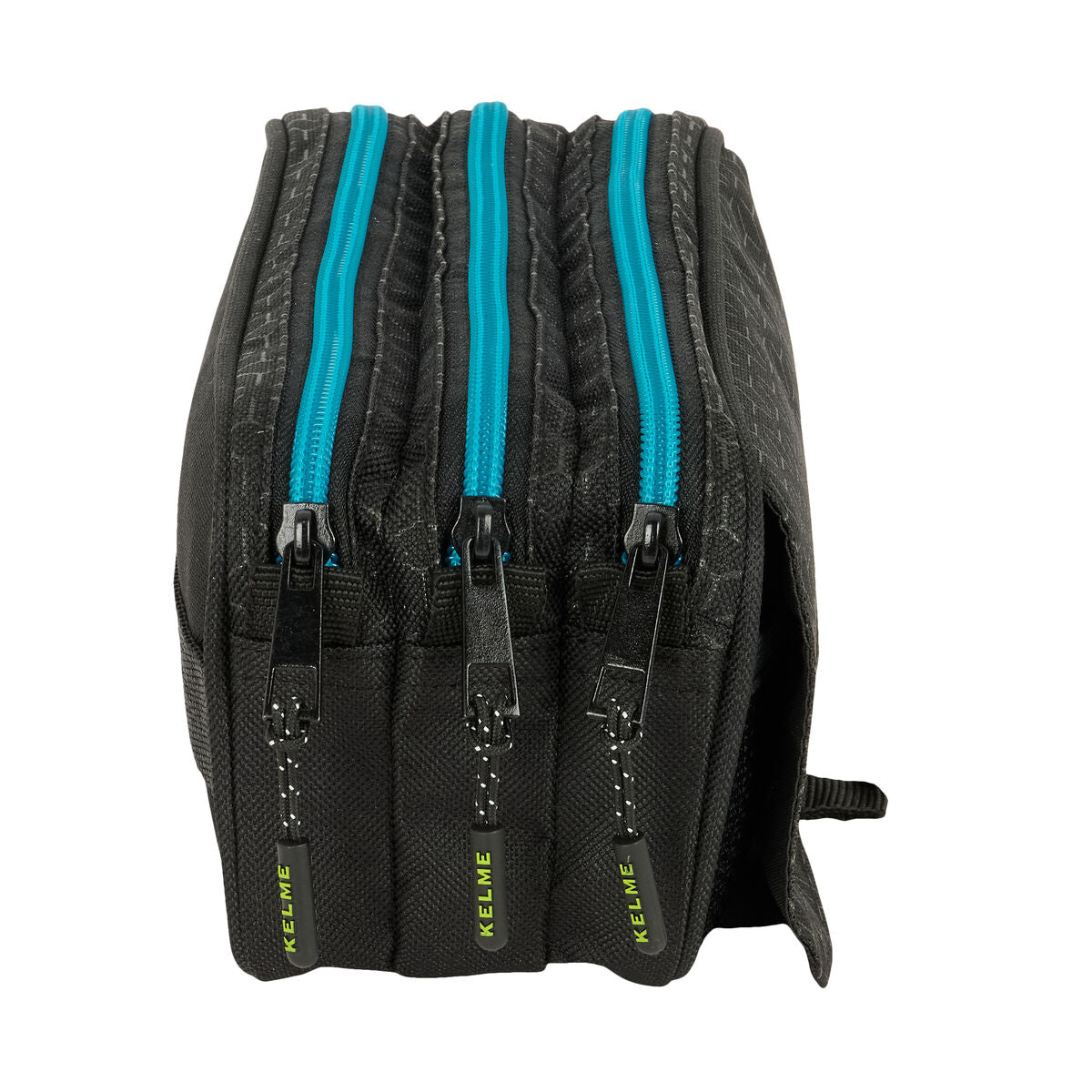 Penar triplu Kelme Iron Negru 21,5 x 10 x 8 cm - Birou și papetărie, Material școlar și educațional