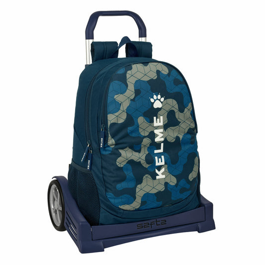 Ghiozdan cu Roți Kelme Epic Bleumarin 32 x 44 x 16 cm - Birou și papetărie, Material școlar și educațional