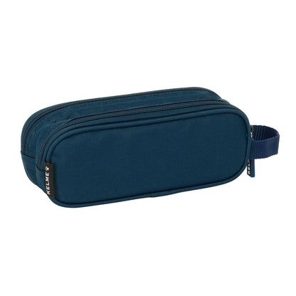 Penar dublu Kelme Epic Bleumarin 21 x 8 x 6 cm - Birou și papetărie, Material școlar și educațional
