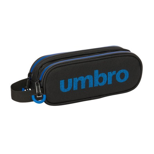 Penar dublu Kelme Jet black Negru 21 x 8 x 6 cm - Birou și papetărie, Material școlar și educațional